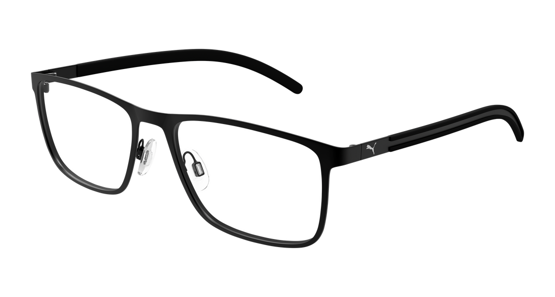 Gafas graduadas puma pu0512o 001 negro rectangular / squared masculino talla 58mm - Vista principal