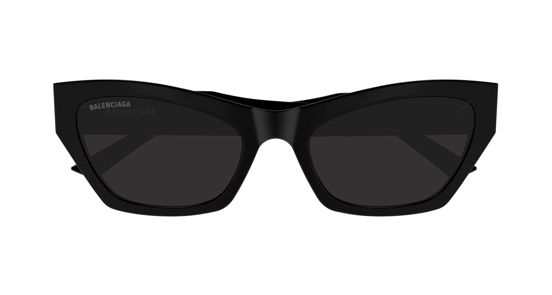 Lunettes de soleil balenciaga bb0447s 001 negro cat eye femenino taille 56mm - Vue détaillée