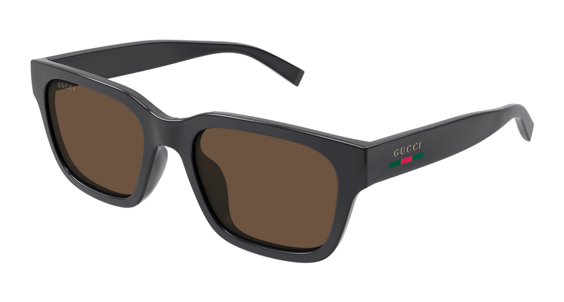 Óculos de sol gucci gg1857s 003 gris square masculino tamanho 55mm - Vista principal