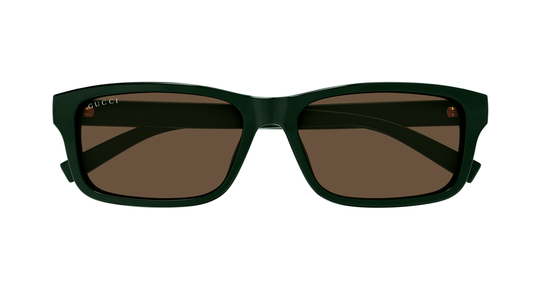 Gafas de sol gucci gg1986sa 003 verde rectangular / squared masculino talla 57mm - Vista de detalle