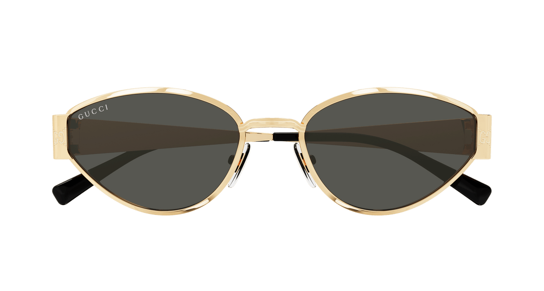 Occhiali da sole gucci gg1853s 001 dorado geometric femenino taglia 55mm - Vista dettagliata