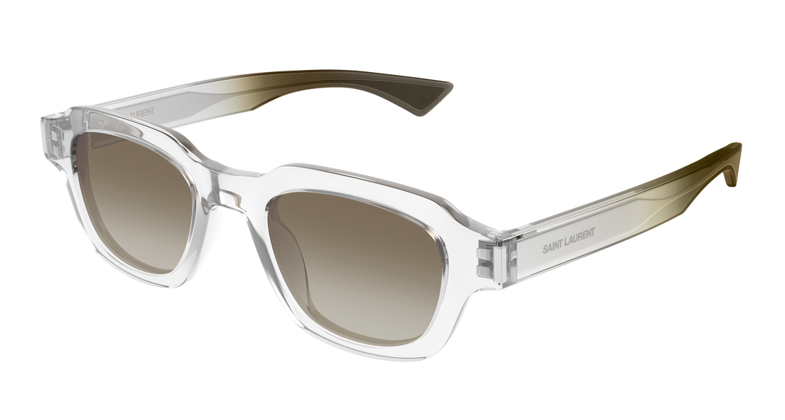 Okulary przeciwsłoneczne saint laurent sl 791 004 transparente square unisex rozmiar 48mm - Widok główny