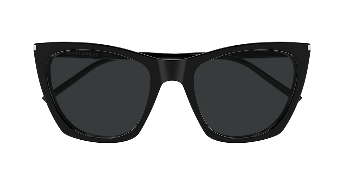 Lunettes de soleil saint laurent sl 214 kate thin 001 negro cat eye femenino taille 55mm - Vue détaillée