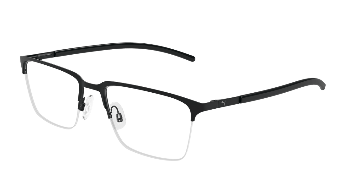 Occhiali da vista puma pu0488o 001 negro square masculino taglia 55mm - Vista principale