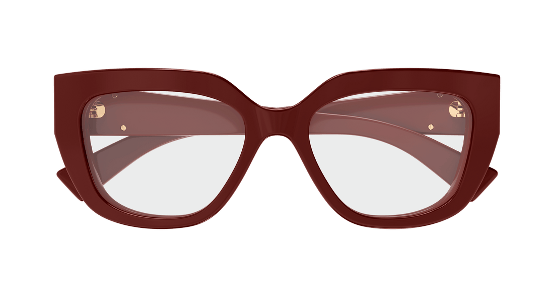 Occhiali da vista gucci gg1847o 003 burdeos cat eye femenino taglia 53mm - Vista dettagliata