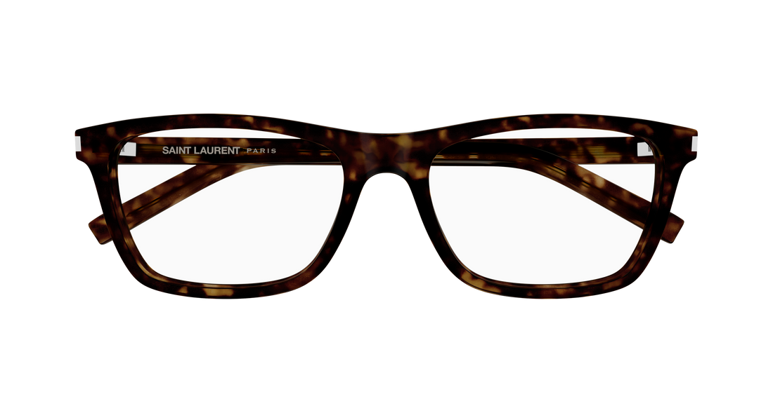Brillen saint laurent sl 841 006 havana rectangular / squared masculino größe 58mm - Detailansicht