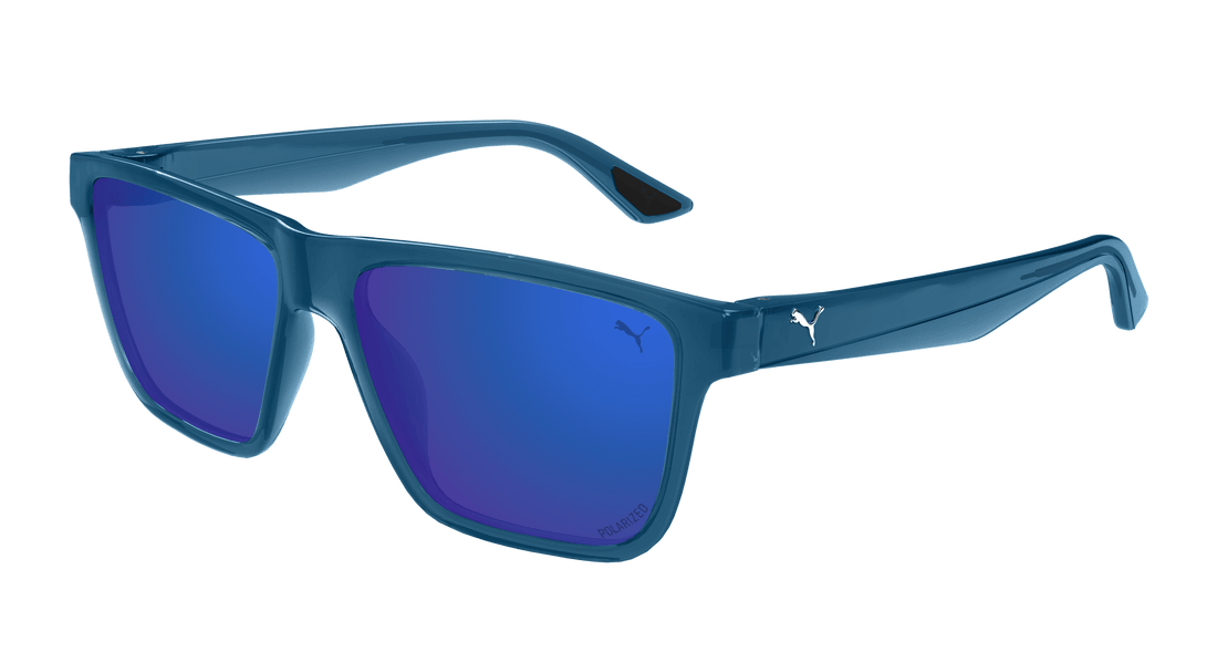 Occhiali da sole puma pu0484s 004 azul square masculino taglia 57mm - Vista principale