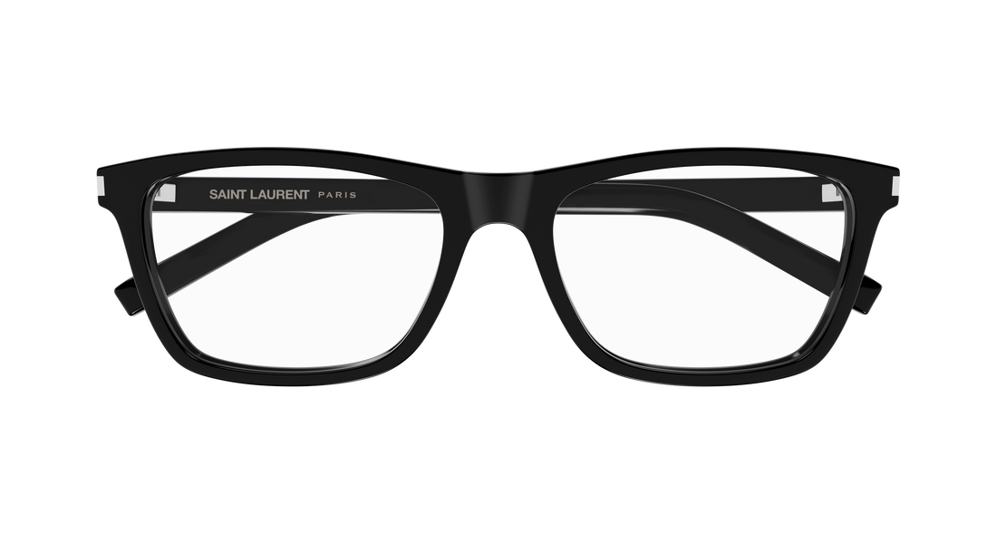 Brillen saint laurent sl 841 001 negro rectangular / squared masculino größe 56mm - Detailansicht