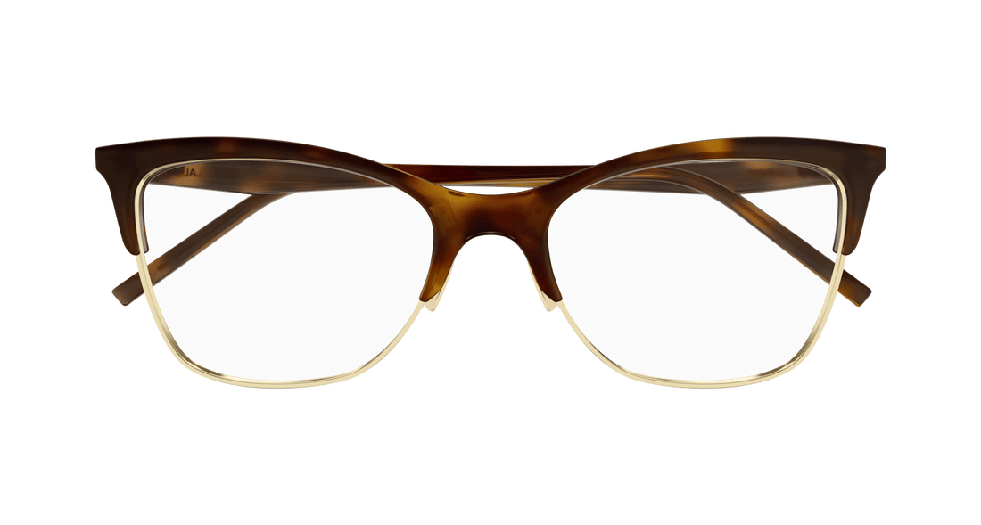 Brillen saint laurent sl 769 001 havana cat eye femenino größe 54mm - Detailansicht