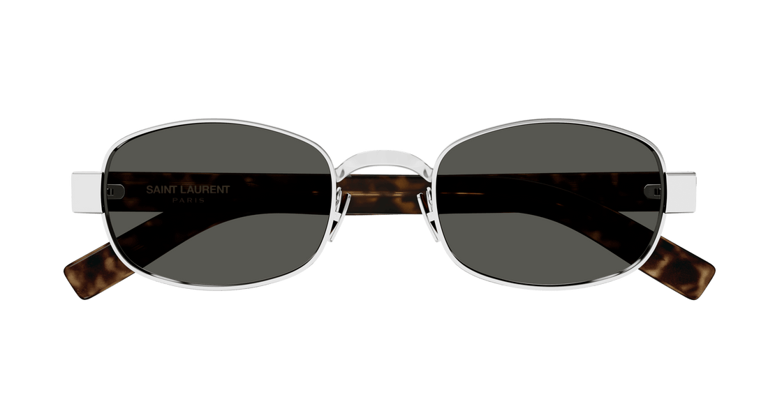 Sunglasses saint laurent sl 706 002 plateado round unisex size 53mm - Detailed view