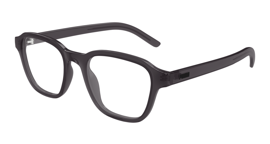 Brillen puma pu0518o 002 gris rectangular / squared masculino maat 51mm - Hoofdaanzicht