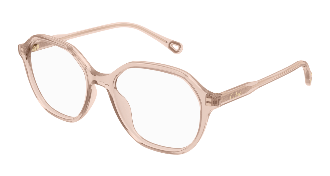 Prescription glasses chloé ch0312o 005 rosa square femenino size 53mm - Main view