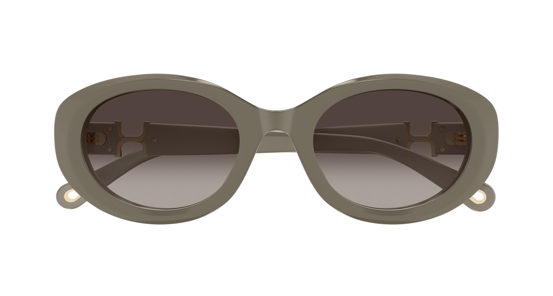 Gafas de sol chloé ch0323sk 003 verde round/oval/panthos femenino talla 54mm - Vista de detalle