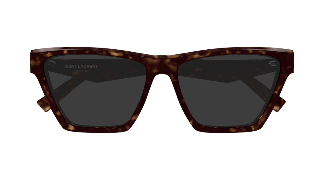 Occhiali da sole saint laurent sl m103 006 havana cat eye femenino taglia 58mm - Vista dettagliata