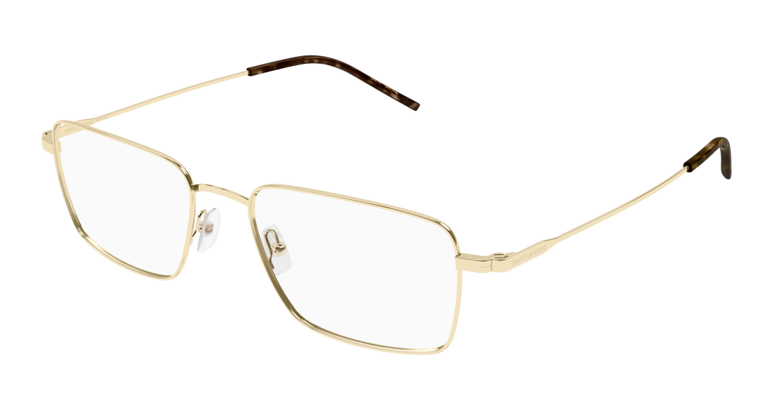 Brillen saint laurent sl 844 006 dorado rectangular / squared masculino größe 55mm - Hauptansicht