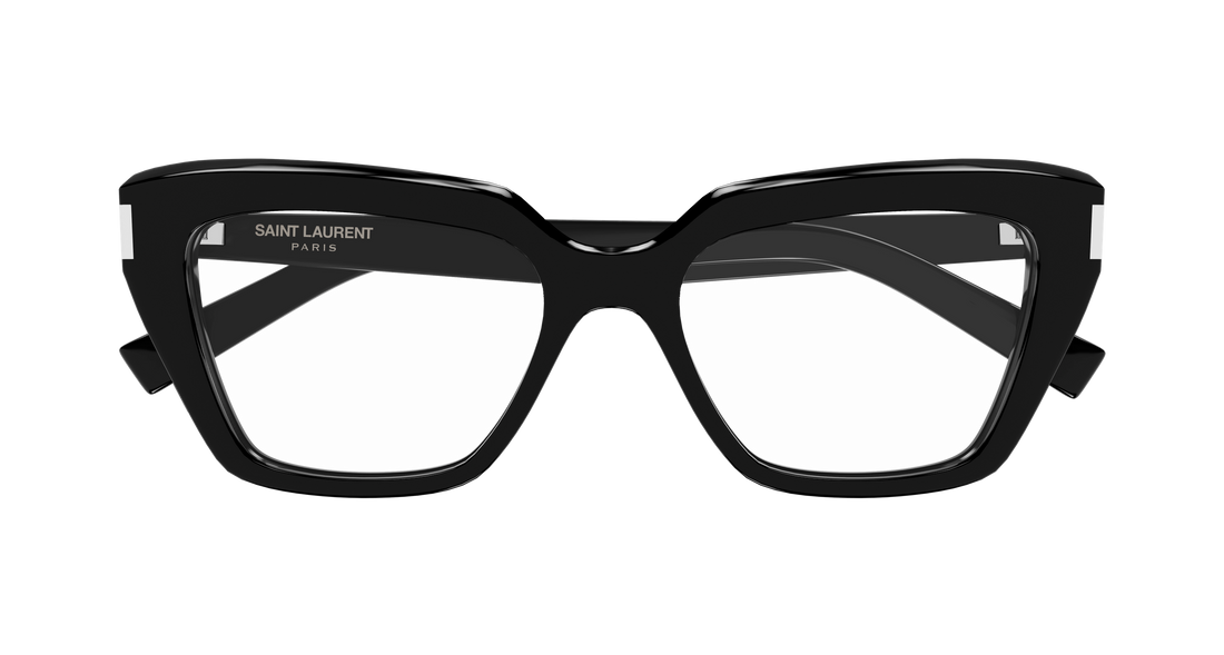 Brillen saint laurent sl 829 001 negro cat eye femenino größe 54mm - Detailansicht