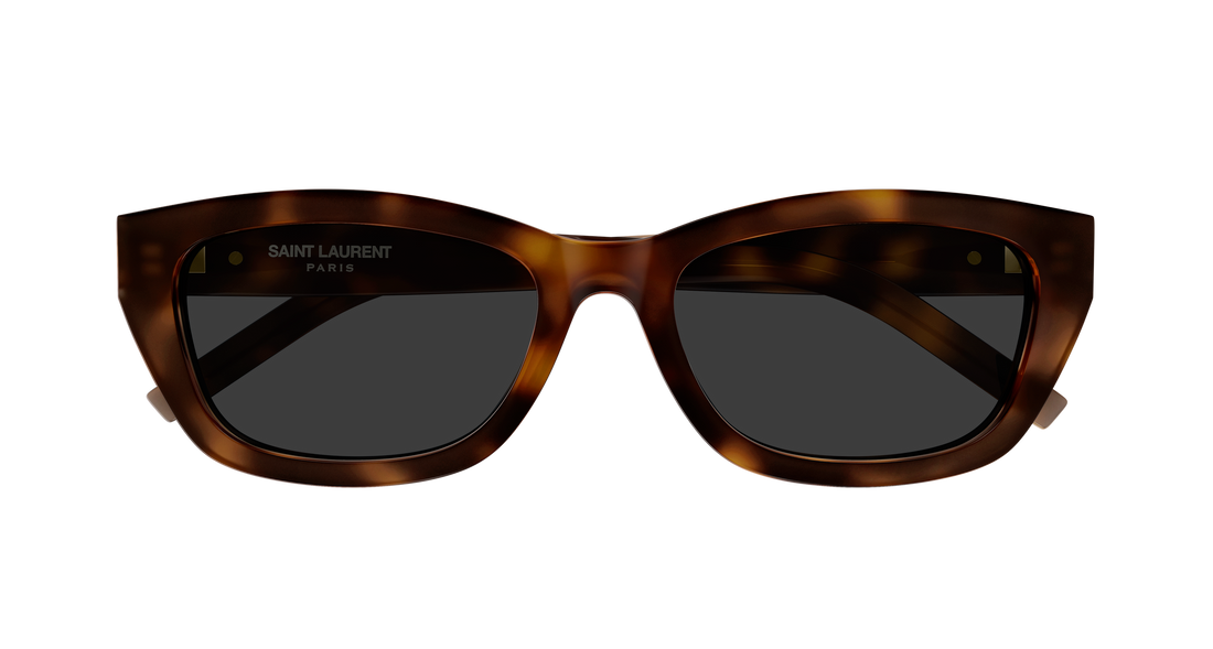Gafas de sol saint laurent sl m153 003 havana rectangular / squared femenino talla 55mm - Vista de detalle