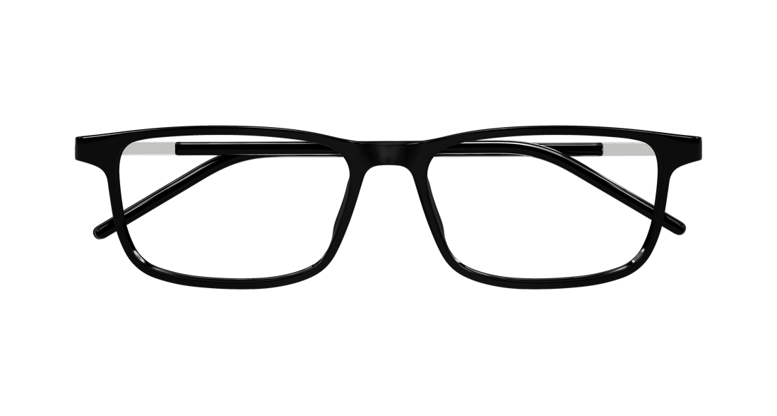 Gafas graduadas puma pu0513o 001 negro rectangular / squared masculino talla 55mm - Vista de detalle