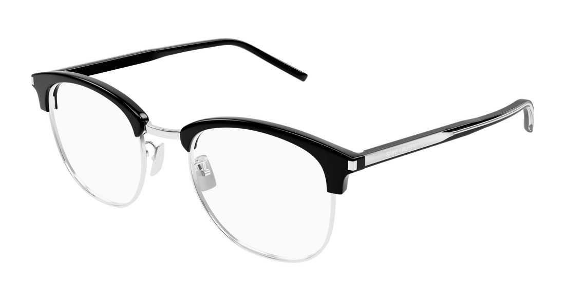 Brillen saint laurent sl 779 003 negro round unisex größe 51mm - Hauptansicht