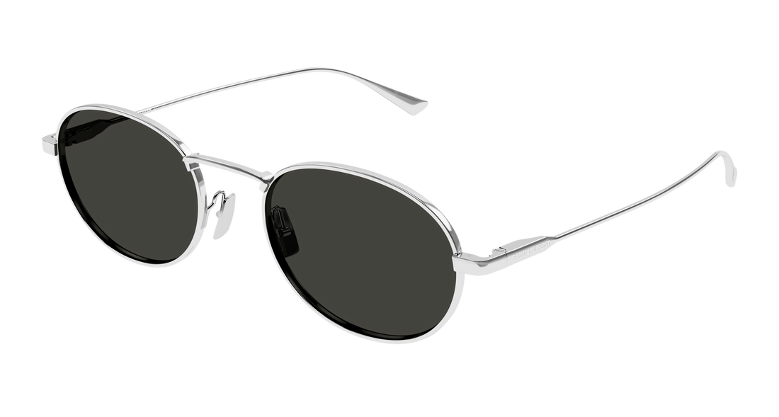 Lunettes de soleil saint laurent sl 799 002 plateado round masculino taille 52mm - Vue principale
