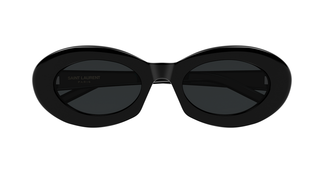 Sonnenbrillen saint laurent sl 594 008 negro round/oval/panthos femenino größe 52mm - Detailansicht