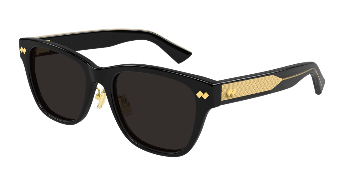 Sunglasses bottega veneta bv1402sk 005 negro rectangular / squared unisex size 57mm - Main view