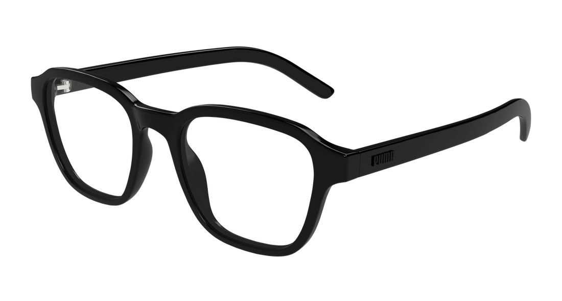 Brillen puma pu0518o 001 negro rectangular / squared masculino maat 51mm - Hoofdaanzicht