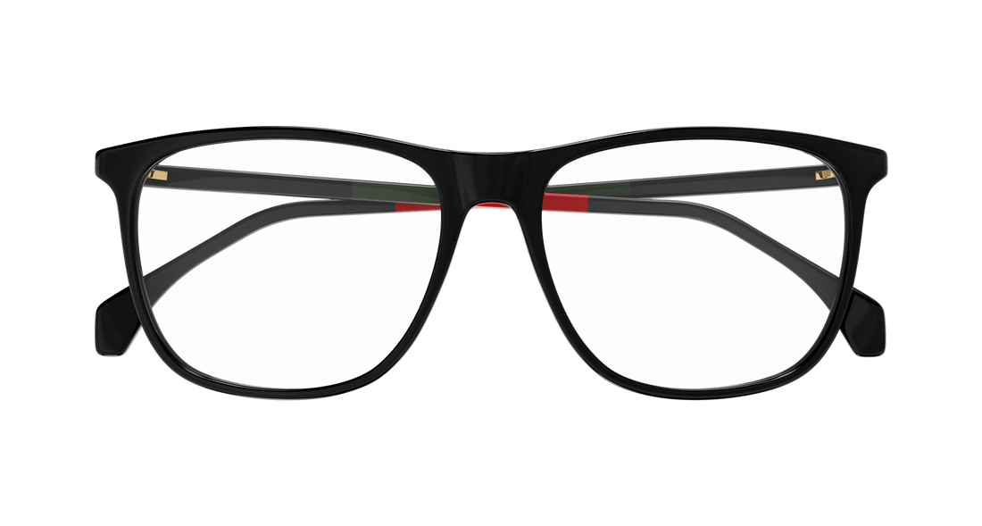 Occhiali da vista gucci gg0554o 009 negro square masculino taglia 55mm - Vista dettagliata