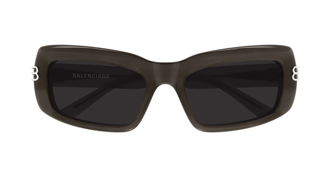 Sunglasses balenciaga bb0432s 005 gris rectangular / squared femenino size 57mm - Detailed view