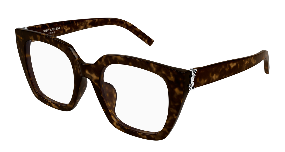Lunettes de vue saint laurent sl m143 opt 002 havana cat eye femenino taille 51mm - Vue principale