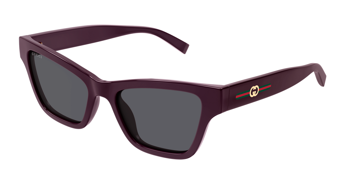 Occhiali da sole gucci gg1982s 003 violeta cat eye femenino taglia 53mm - Vista principale