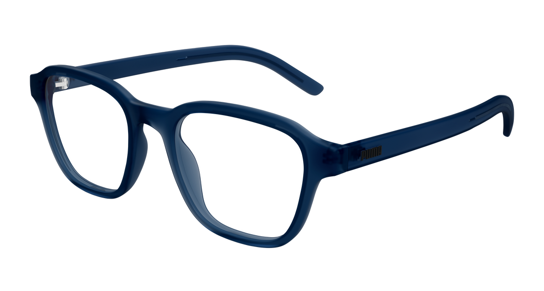 Brillen puma pu0518o 003 azul rectangular / squared masculino maat 51mm - Hoofdaanzicht