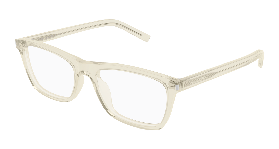 Brillen saint laurent sl 841 008 amarillo rectangular / squared masculino größe 58mm - Hauptansicht