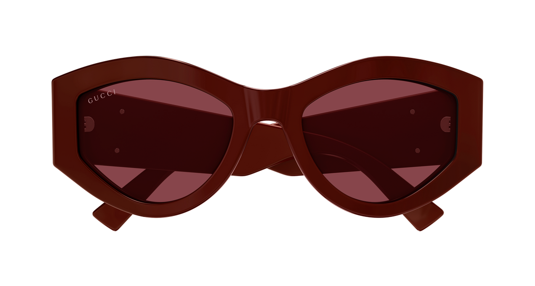 Sunglasses gucci gg1951s 003 burdeos geometric femenino size 53mm - Detailed view