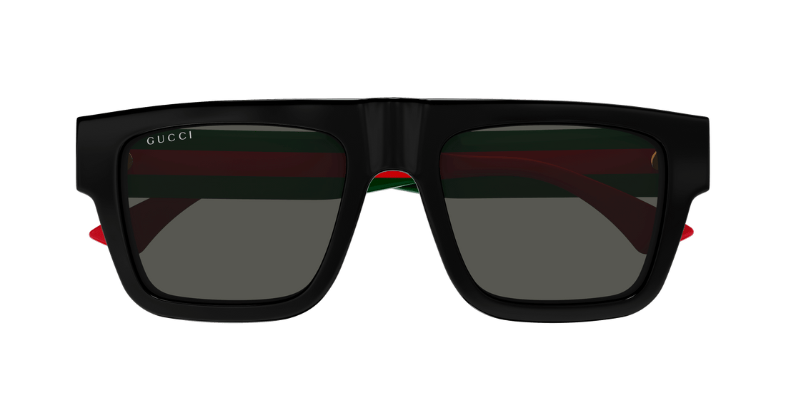 Occhiali da sole gucci gg1868s 001 negro square masculino taglia 53mm - Vista dettagliata