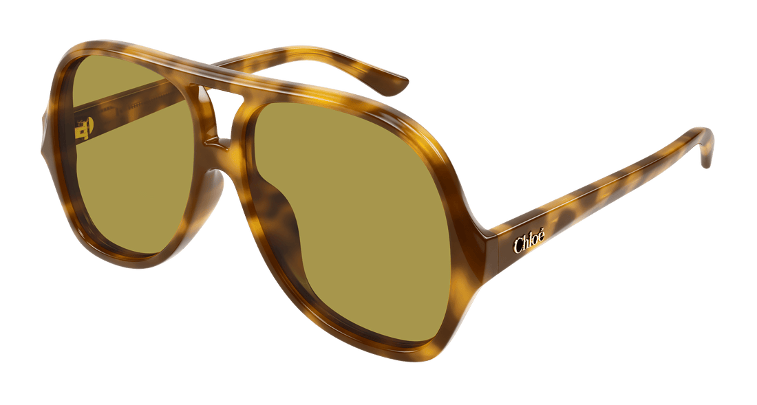 Lunettes de soleil chloé ch0289s 003 havana pilot femenino taille 58mm - Vue principale
