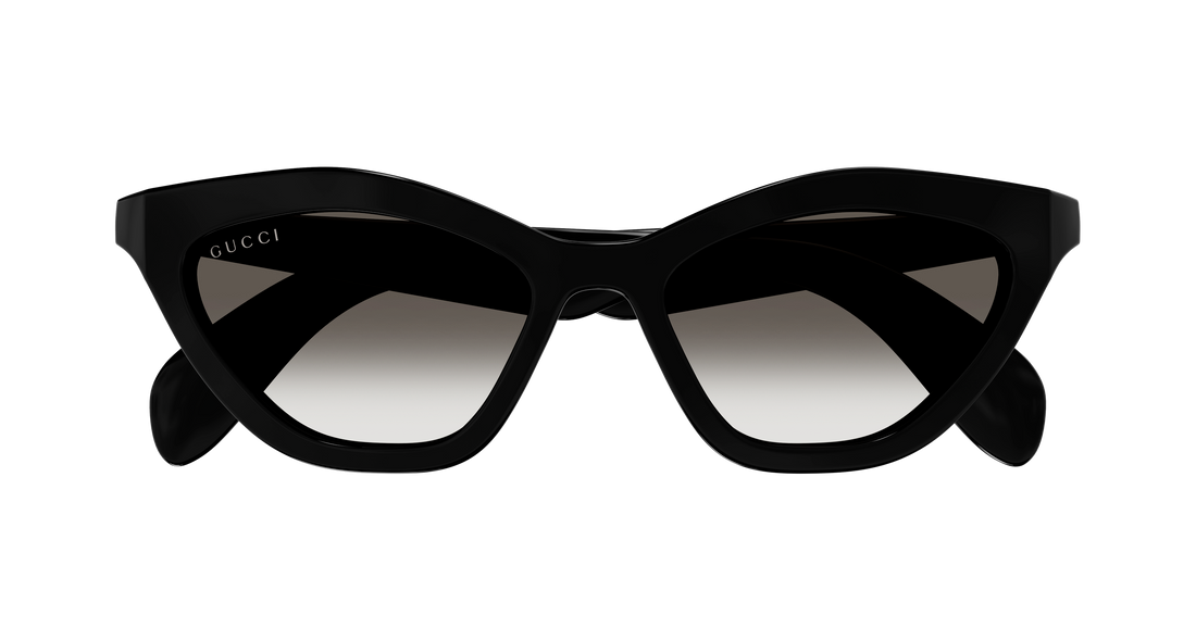 Gafas de sol gucci gg1931s 001 negro cat eye femenino talla 52mm - Vista de detalle