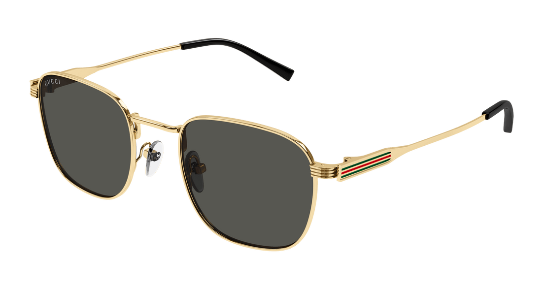 Occhiali da sole gucci gg1876s 001 dorado round masculino taglia 50mm - Vista principale