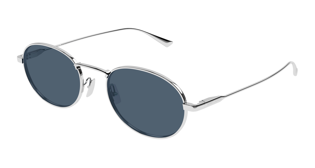 Óculos de sol saint laurent sl 799 005 plateado round/oval/panthos masculino tamanho 52mm - Vista principal
