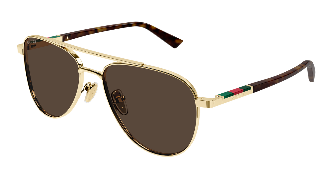 Sonnenbrillen gucci gg1962s 002 dorado pilot/navigator masculino größe 56mm - Hauptansicht