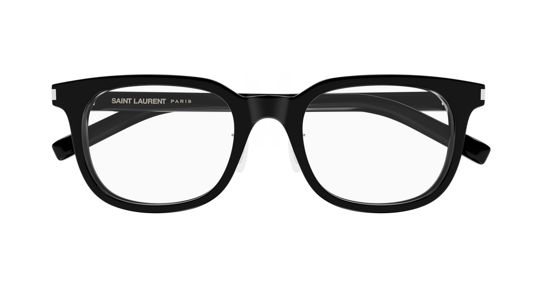 Brillen saint laurent sl 840/j 001 negro rectangular / squared unisex größe 51mm - Detailansicht