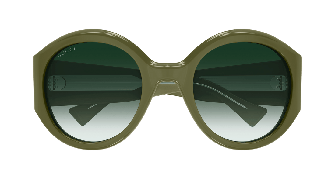 Sunglasses gucci gg2014s 004 verde round/oval/panthos femenino size 55mm - Detailed view