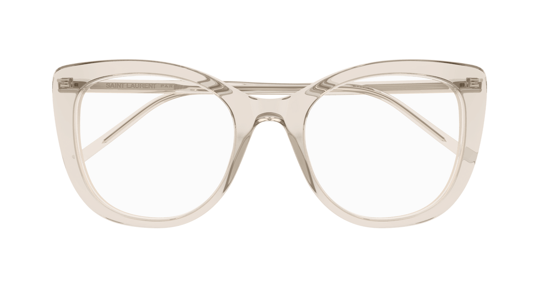 Brillen saint laurent sl 778 004 beige cat eye femenino größe 55mm - Detailansicht