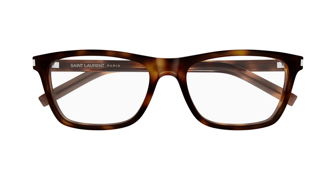 Brillen saint laurent sl 841 003 havana rectangular / squared masculino größe 56mm - Detailansicht