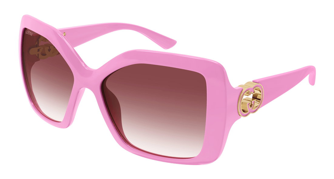 Sunglasses gucci gg2015s 005 rosa rectangular / squared femenino size 59mm - Main view