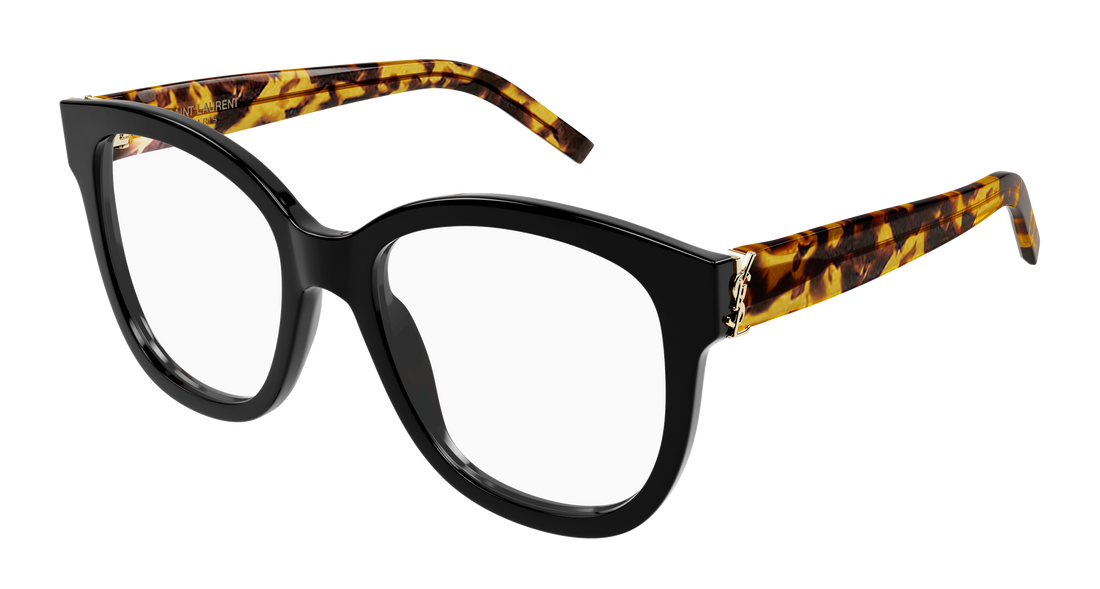 Brillen saint laurent sl m97 008 negro square femenino größe 54mm - Hauptansicht
