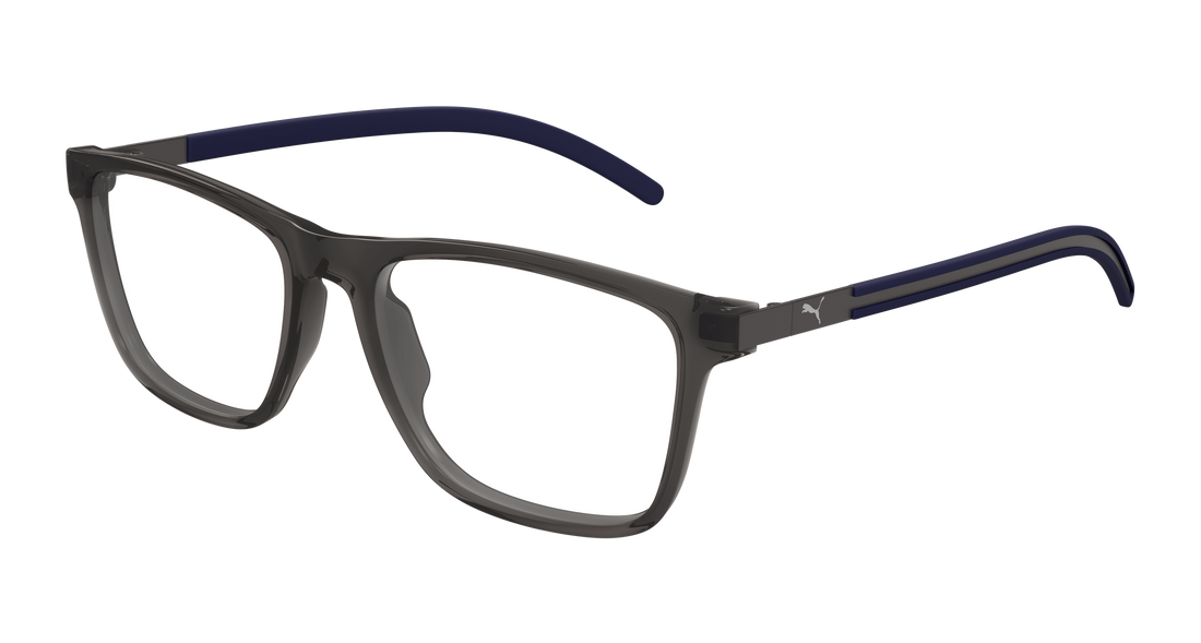 Gafas graduadas puma pu0511o 004 gris rectangular / squared masculino talla 56mm - Vista principal