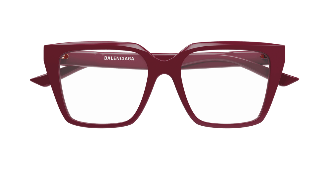 Brillen balenciaga bb0130o 012 rojo square femenino größe 53mm - Detailansicht