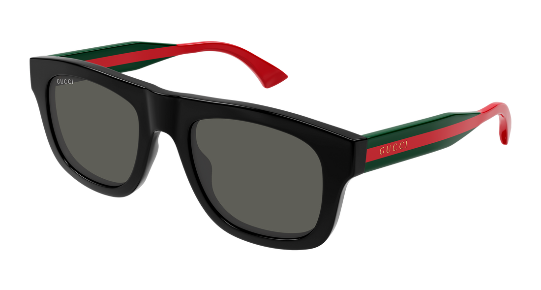 Occhiali da sole gucci gg1991s 001 negro rectangular / squared masculino taglia 52mm - Vista principale