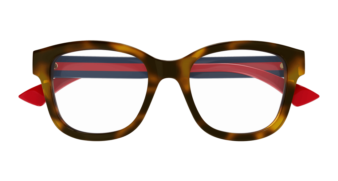 Occhiali da vista gucci gg1863o 002 havana square femenino taglia 51mm - Vista dettagliata